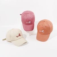 Spring And Summer New Hat Letter Embroidery Baseball Cap Thin Section Outdoor Sunscreen Sun Hat Simple Wild Cap Wholesale Nihaojewelry main image 3