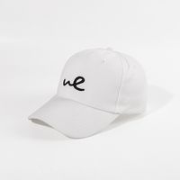 Spring And Summer New Hat Letter Embroidery Baseball Cap Thin Section Outdoor Sunscreen Sun Hat Simple Wild Cap Wholesale Nihaojewelry sku image 1