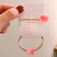 Light Discoloration Love Star Fudge Hairpin Sweet Girl Heart Edge Clip Hairpin Hair Accessories Wholesale Nihaojewelry main image 3