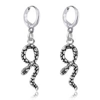 Vente Chaude Rétro Punk Ethnique Vent Motif En Forme De Serpent Long Pendentif Boucles D&#39;oreilles En Gros Nihaojewelry main image 1