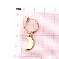 Earrings Fashion Simple And Exquisite Small Moon Earrings Glossy Crescent Pendant Ear Ring Wholesale Nihaojewelry main image 4