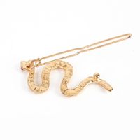 Fashion Metal Snake-shaped Hair Accessories New Style Edge Clip Exaggerated Wholesale Nihaojewelry main image 3