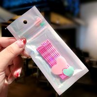 Korea Wave Clip Hairpin Korea Girl Color Bangs Clip Hairpin Jewelry Wholesale Nihaojewelry sku image 4