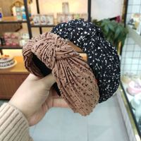 Fashion  New Korean Simple  Crumpled Knotted Hair Hoop Style Pleated Headband Wholesale Nihaojewelry main image 1