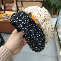 Fashion  New Korean Simple  Crumpled Knotted Hair Hoop Style Pleated Headband Wholesale Nihaojewelry main image 5