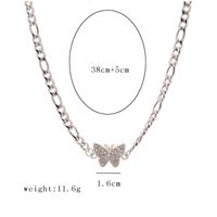 Japan And South Korea Harajuku Fashion Butterfly Stainless Steel Titanium Steel Necklace Tide Brand Wild Necklace Wholesale Nihaojewelry main image 6