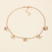 Nouvelle Mode Populaire Simple Papillon Sauvage Collier Doux Papillon Collier En Gros Nihaojewelry main image 5