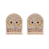 Earrings Exaggerated Jewelry Owl Earrings Three-color Hot Cross-border E-commerce Wholesale Nihaojewelry sku image 1
