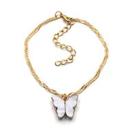 Fashion Wild Accessories Popular Color Butterfly Necklace Clavicle Chain Wholesale Nihaojewelry sku image 2