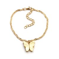Fashion Wild Accessories Popular Color Butterfly Necklace Clavicle Chain Wholesale Nihaojewelry sku image 4