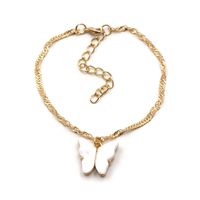 Fashion Wild Accessories Popular Color Butterfly Necklace Clavicle Chain Wholesale Nihaojewelry sku image 5
