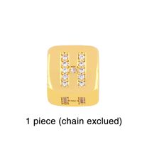 Mode Brief Kupfer 18 Karat Vergoldet Künstliche Edelsteine Armbänder In Masse sku image 8