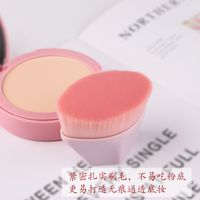 New Spot Magic Foundation Brush Does Not Eat Powder Large Plane No.55 Foundation Brush Wholesale Nihaojewelry main image 3