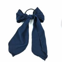 Korean Fashion Best-selling Section Bow Ribbon Streamer Hair Ring High-end Little Fairy Tie Hair Rubber Band Ladies Wind Hair Accessories Wholesale Nihaojewelry main image 5
