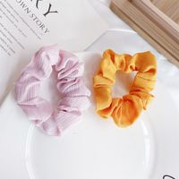 Korean Fashion New  Retro Thick Head Rope Rubber Band Sweet Girl Ball Head Tie Ponytail Hair Rope Wholesale Nihaojewelry main image 5