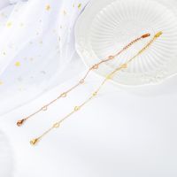 New Women's Korean Classic Love Stainless Steel Bracelet Accessories Jewelry Wholesale Nihaojewelry main image 3