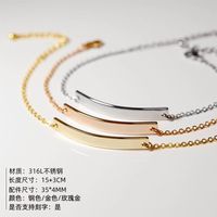 Jewelry Stainless Steel Simple Bracelet Fashion Gold-plated Accessories Bracelet Adjustable Wholesale Nihaojewelry main image 3
