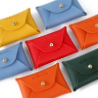 Pu Leather Red Green Blue Card Holders main image 3