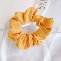 Korean Fashion New  Retro Thick Head Rope Rubber Band Sweet Girl Ball Head Tie Ponytail Hair Rope Wholesale Nihaojewelry sku image 5
