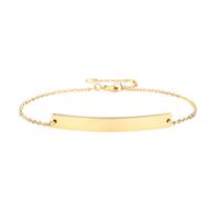 Jewelry Stainless Steel Simple Bracelet Fashion Gold-plated Accessories Bracelet Adjustable Wholesale Nihaojewelry sku image 2