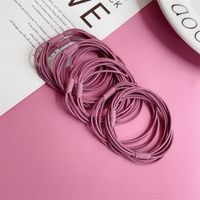 Korean Fashion New Three-in-one Bottoming Hair Ring Hair Rope Wind Simple High Elasticity Tie Hair Rubber Band Head Rope Wholesale Nihaojewelry sku image 2