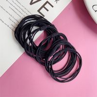 Korean Fashion New Three-in-one Bottoming Hair Ring Hair Rope Wind Simple High Elasticity Tie Hair Rubber Band Head Rope Wholesale Nihaojewelry sku image 3
