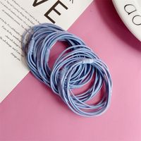 Korean Fashion New Three-in-one Bottoming Hair Ring Hair Rope Wind Simple High Elasticity Tie Hair Rubber Band Head Rope Wholesale Nihaojewelry sku image 6