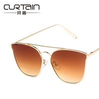 Metal Sunglasses Double Beam  New Retro Wild  Trend  Sunglasses Nihaojewelry Wholesale main image 5