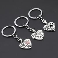 Fashion  Lettering No Longerbymyside Loving Dog Paw Key Chain Accessories Nihaojewelry Wholesale main image 4
