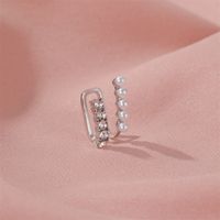 Nouveaux Clips D&#39;oreille De Mode Simples Tempérament Diamant Clips D&#39;oreille En Alliage Unique Nihaojewelry Gros main image 5