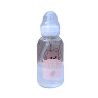 Mori Pacifier Glass Bottle Baby Girl Heart Cute Bear Printed Water Cup Female Student  Portable Water Cup Nihaojewelry Wholesale main image 6