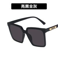 Square Big Frame Sunglasses  New  Black Frame  Sunglasses Street Shot Glasses Nihaojewelry Wholesale sku image 10