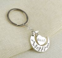 Simple Style Heart Alloy Unisex Keychain sku image 1