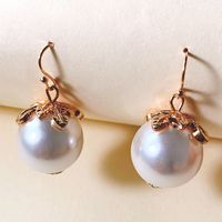 Korean Fashion Earrings Pearl Girls Earrings Wholesale Nihaojewelry main image 4