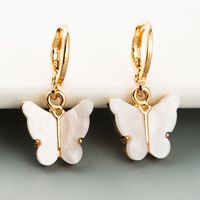 South Korea Shell Butterfly Earring  Niche Earring  Wild Wholesale Nihaojewelry main image 2