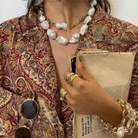 Estilo De Vacaciones De Moda Irregular Collar De Perlas Collar Creativo Creativo Conjunto Al Por Mayor Nihaojewelry main image 3