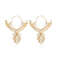 Fashion Wings Earrings Ethnic Style Hollow Eagle Earrings Peace Sign Earrings Wholesale Nihaojewelry main image 1