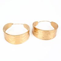 Fashion Jewelry Fashion Temperament Exaggerated Earrings Personality Simple Circle Metal Earrings Wholesale Nihaojewelry main image 5