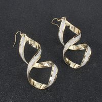 Fashion Geometric Spiral Cross-border Wild Earrings Ladies Personality Wild Retro Earrings Wholesale Nihaojewelry main image 3