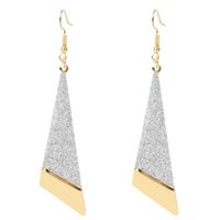 Boucles D'oreilles De Mode Triangle Long Boucles D'oreilles Givrées Creuses Boucles D'oreilles Personnalisées En Gros Nihaojewelry main image 1