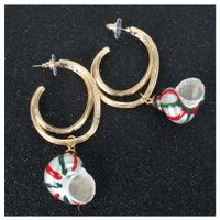 Creative Retro Metal Earrings Personalized Fashion Simple Shell Earrings Wholesale Nihaojewelry main image 5