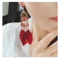 Fashion Tassel Earrings Exaggerated Geometric Alloy Geometric Drop Earrings Wholesale Nihaojewelry main image 1