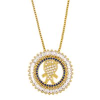 Bijoux De Mode Couple Collier Garçon Fille Diamant Pendentif Collier Cadeau D&#39;anniversaire En Gros Nihaojewelry sku image 2