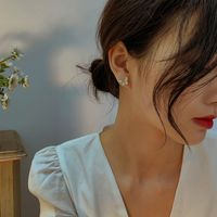 Koreanische Mode Neue Retro Mori Schmetterling Silber Nadel Ohrringe Lange Kette Quaste Ohrringe Weibliche Ohrringe main image 5