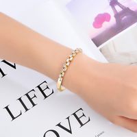 New Simple Fashion Alloy Diamond  Personality Trend Bracelets Wholesale Nihaojewelry main image 3