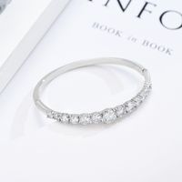 Korea Fashion New Simple Style Alloy Diamond Bracelet Wholesale Nihaojewelry main image 5