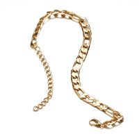 New Stainless Steel Bracelet Creative Retro Simple Chain Anklet Wholesale Nihaojewelry main image 4