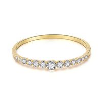 Korea Fashion New Simple Style Alloy Diamond Bracelet Wholesale Nihaojewelry sku image 1