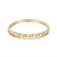 Hot Spot En Gros Mode Nouveau Alliage Bracelet Personnalité Simple Zircon Micro-incrusté Bracelet En Gros Nihaojewelry sku image 1