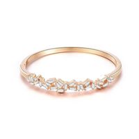 Fashion New Alloy Bracelet Micro Inlaid Zircon Trend Jewelry Wholesale Nihaojewelry sku image 3